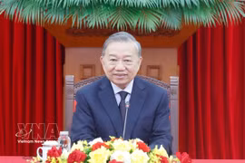 Le secrétaire général du Comité central du Parti communiste du Vietnam (PCV) et président du Vietnam, To Lam. Photo: VNA