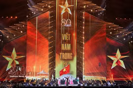 Concert « Vietnam dans mon cœur ». Photo: VNA