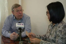 Viktor Petrov, membre du conseil d’administration du Fonds soviétique pour la paix et du Comité soviétique de soutien au Vietnam. Photo: VNA
