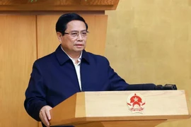 Le Premier ministre Pham Minh Chinh est le chef du Comité de pilotage. Photo: VNA