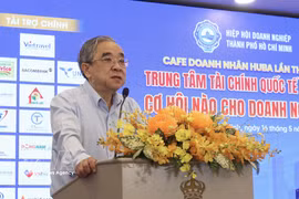 Nguyen Ngoc Hoa, président de l’Association des entreprises de Ho Chi Minh-Ville (HUBA). Photo: VNA