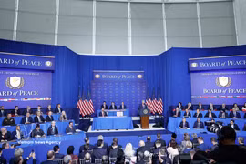 Le secrétaire général To Lam assiste à la réunion inaugurale du Conseil de la paix sur Gaza à Washington D.C., États-Unis. Photo : VNA
