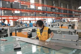 Chez la Sarl industrielle Lioncore Vietnam, province de Quang Ninh. Photo: VNA