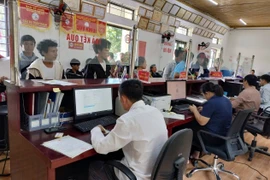 Centre de services d'administration publique de la commune de Tua Sin Chai, province de Lai Chau. Photo: VNA