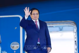Le Premier ministre Pham Minh Chinh se rend en Chine. Photo: VNA