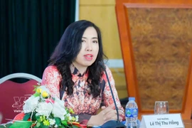La vice-ministre des Affaires étrangères, Le Thi Thu Hang. Photo: VNA