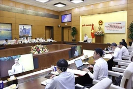 Panorama de la séance de travail. Photo: VNA