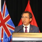 L’ambassadeur du Vietnam en Australie, Pham Hung Tâm à la réunion de l'AVPI. Photo: VNA
