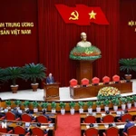 Clôture du 15e Plénum du Comité central du Parti. Photo: VNA