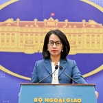 La porte-parole du ministère des Affaires étrangères, Pham Thu Hang. Photo: ministère des Affaires étrangères