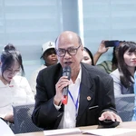 Pallab Sengupta, président du Conseil mondial de la paix. Photo: VNA