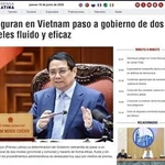 L'article publié sur le site Web de Prensa Latina. Photo: capture d'écran