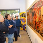 Exposition sur l'art de la laque à Hanoï en vue du 14ᵉ Congrès national du Parti. Photo: VNA 