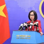 La porte-parole du ministère vietnamien des Affaires étrangères, Pham Thu Hang. Photo: VNA