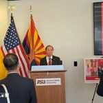 L’ambassadeur du Vietnam aux États-Unis, Nguyen Quoc Dung s'exprime à l'évènement. Photo: VNA