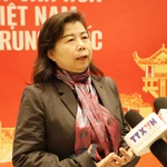 Liu Ying, chercheuse à l’Institut d’études financières Chongyang de l’Université Renmin de Chine. Photo: VNA