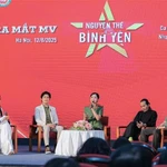 Lancement de la vidéo musicale « Nguyện thề vì bình yên ». Photo: VNA