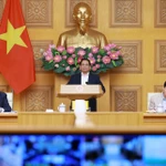 Le Premier ministre Pham Minh Chinh préside la 22ᵉ réunion du Comité directeur d'État des ouvrages et projets nationaux importants dans le secteur des transports. Photo: VNA