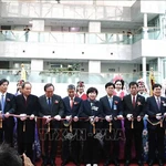 Inauguration de l'exposition à Séoul. Photo: VNA