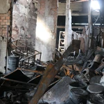 L’incendie survenu dans la matinée du 27 décembre dans la province de Dak Lak a causé la mort de quatre personnes d'une même famille. Photo: VNA