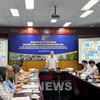 Lors de la conférence de coordination avec les offices du commerce du Vietnam à l’étranger, le 28 avril. Photo : VNA
