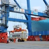 Les exportations, un point lumineux de l’économie vietnamienne pendant de nombreuses années. Photo : VNA