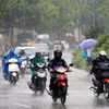Après une vague de chaleur exceptionnelle dans le Nord, orages, pluies et nette baisse des températures sont à attendre. Photo: VNA