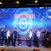 Des délégués lors du lancement de la nouvelle version de la plateforme d'échange technologique de Hô Chi Minh-Ville. Photo : VNA