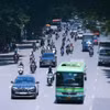 La vague de chaleur intense se poursuit à Hanoi avec des températures dépassant les 60°C à 11h40, le 25 mai. Photo : VNA 