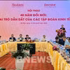 Vue du séminaire, à Hanoi, le 13 avril. Photo: BNews