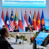 Le ministre vietnamien des Affaires étrangères, Lê Hoài Trung (centre) coprésidant la Conférence post-ministérielle ASEAN-Nouvelle-Zélande. Photo : Ministère vietnamien des Affaires étrangères