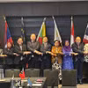 Les chefs des délégations participant au 33e dialogue ASEAN-Nouvelle-Zélande à Christchurch, en Nouvelle-Zélande. Photo; ministère vietnamien des Affaires étrangères
