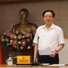 Le vice-Premier ministre Hô Quôc Dung s’exprime lors de la première réunion du groupe de travail gouvernemental sur le développement des technologies stratégiques, à Hanoi, le 4 juin. Photo : VNA