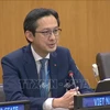L’ambassadeur Dô Hung Viêt, eprésentant permanent du Vietnam auprès des Nations Unies et président désigné de la Conférence d’examen du TNP. Photo: VNA