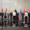De hauts fonctionnaires de l’ASEAN posent pour une photo de groupe. Photo : ministère des Affaires étrangères