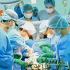 Des médecins de l’Hôpital de l’Université de pharmacie et de médecine de Hô Chi Minh-Ville ont effectué une greffe du foie sur le patient. La confiance accrue dans le système de santé national peut conduire les patients à choisir de se faire soigner dans leur pays plutôt qu'à l'étranger. Photo : VNA