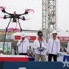 Le concours UAV Cup PV GAS 2025 met aux prises 28 équipes d’élite issues d’universités et d’académies de tout le pays, à Hanoi, le 3 décembre 2025. Photo: QDND