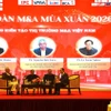 Des experts participant au Forum de printemps sur les fusions-acquisitions 2026. Photos: baophapluat.vn
