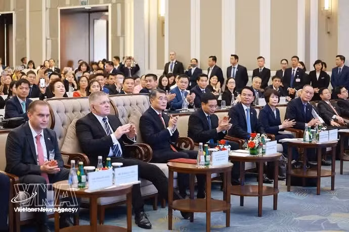 Forum d’affaires Vietnam-Slovaquie. Photo: VNA