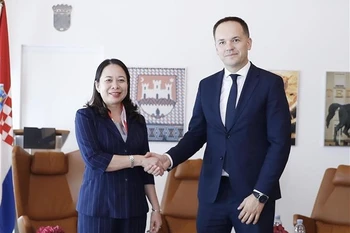 La vice-présidente Vo Thi Anh Xuan entame sa visite officielle en Croatie
