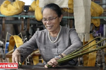 Développement d’une chaîne de valeur durable des produits en soie de lotus