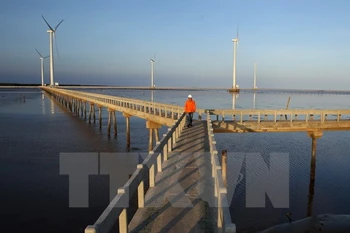 Mise en chantier de la première centrale éolienne à Ben Tre