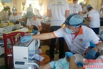 Programme de charité pour les pauvres et victimes de l'agent orange 