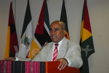 La conférence ministérielle du Commerce de la Communauté des pays de langue portugaise