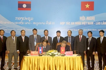 Vietnam et Laos renforcent leur coopération dans la garantie de la sécurité