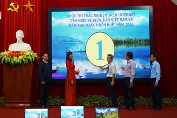 Thua Thien-Hue: Lancement d'un quiz en ligne sur les mers et îles du Vietnam