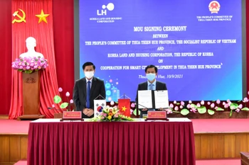 Thua Thien-Huê: aide sud-coréenne dans le développement des cités urbaines intelligentes