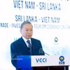 Le dirigeant To Lam au Forum de coopération commerciale, d’investissement et de tourisme Vietnam–Sri Lanka. Photo : VNA