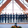 Le Premier ministre vietnamien, Le Minh Hung et les dirigeants de l'ASEAN participant à la session restreinte des dirigeants de l’ASEAN à Cebu. Photo : VNA