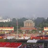 La place Ba Dinh au matin du 2 septembre 2025. Photo : VNA